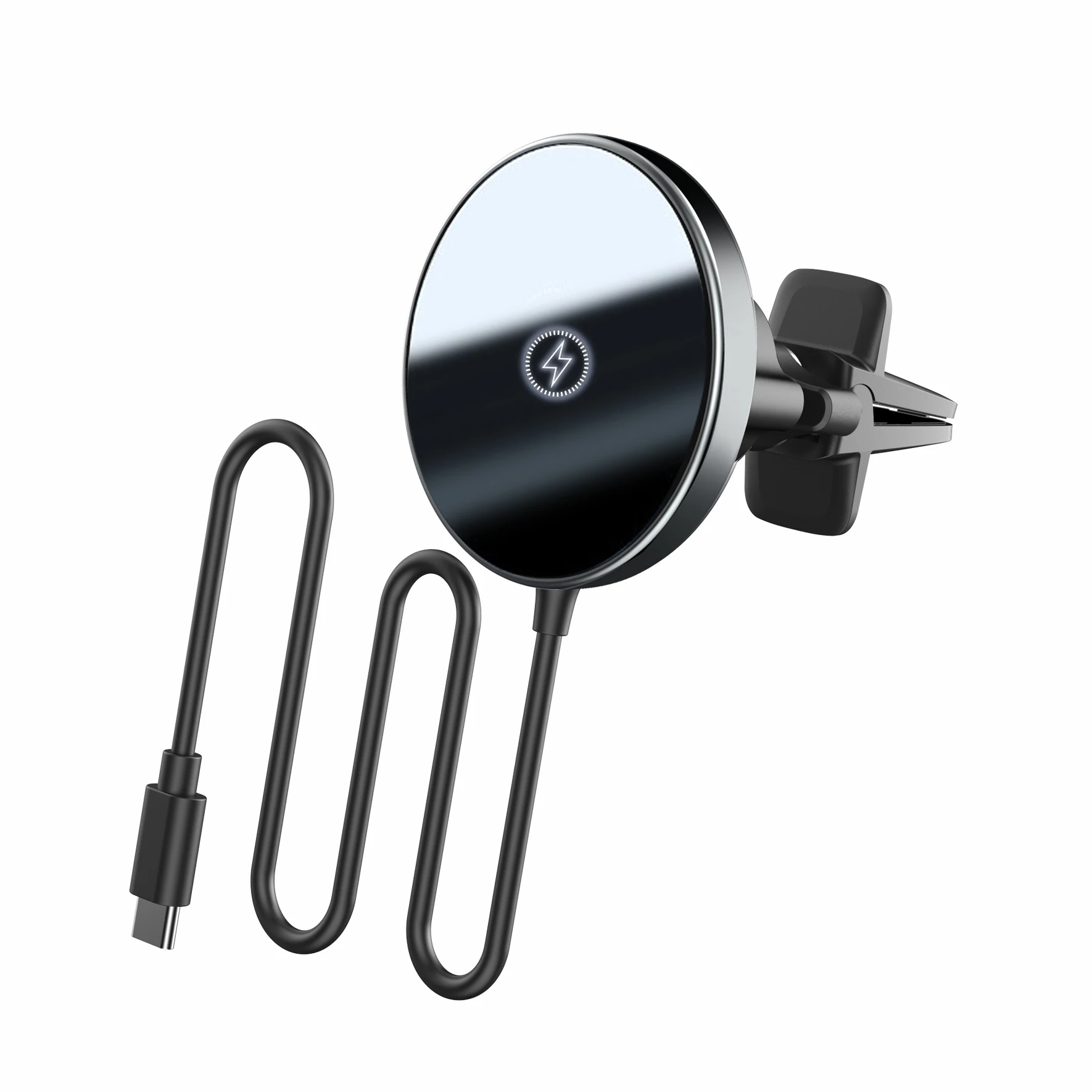 15w Car Wireless Charger Mount Strong Fast Charging Car