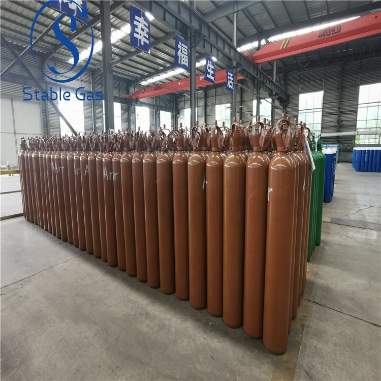 Sale Tanque De Helio 200bar Steel Seamless Helium Gas Cylinder Helio Cilindro De Gas