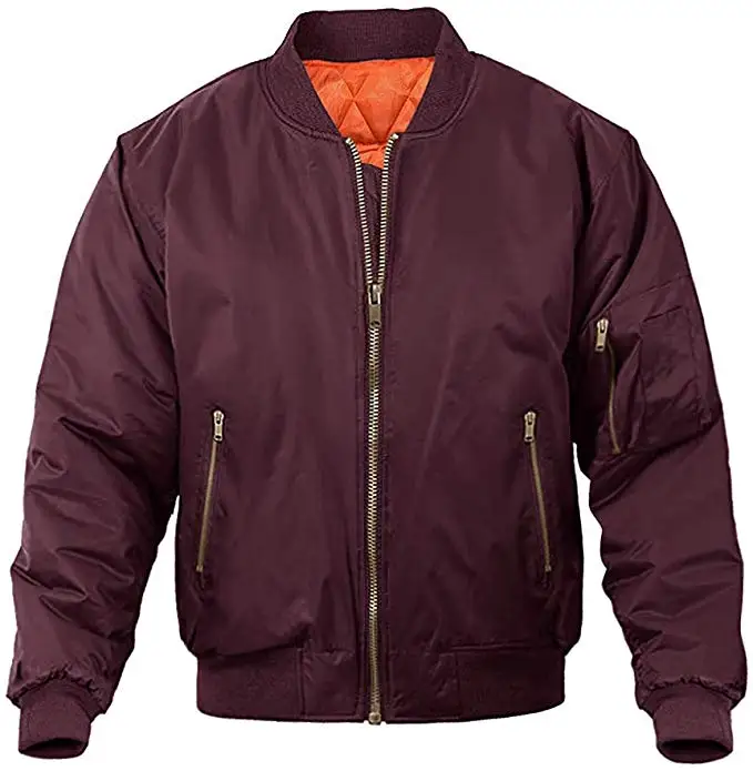 bomber jacket with zip pockets