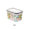 Transparent, en vrac, 0,8 l - 9 cm