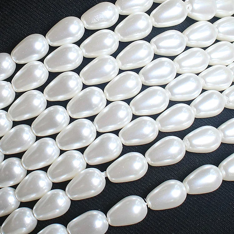 5mm-9mm White Rice Shaped Freshwater Pearl Natural Pearl Loose Beads Jewelry Accessories Baroque pearl jewelry beads.jpg