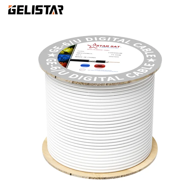 Factory Wholesale STARSTA Digital Cable 300 Yards Coaxial Cable Copper TV Cable Wire