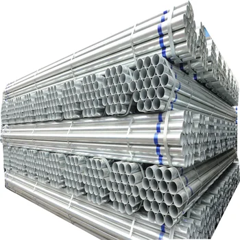 Factory Direct Sale S355JR 48.3 mm Galvanized Round Steel Pipe For Liquid