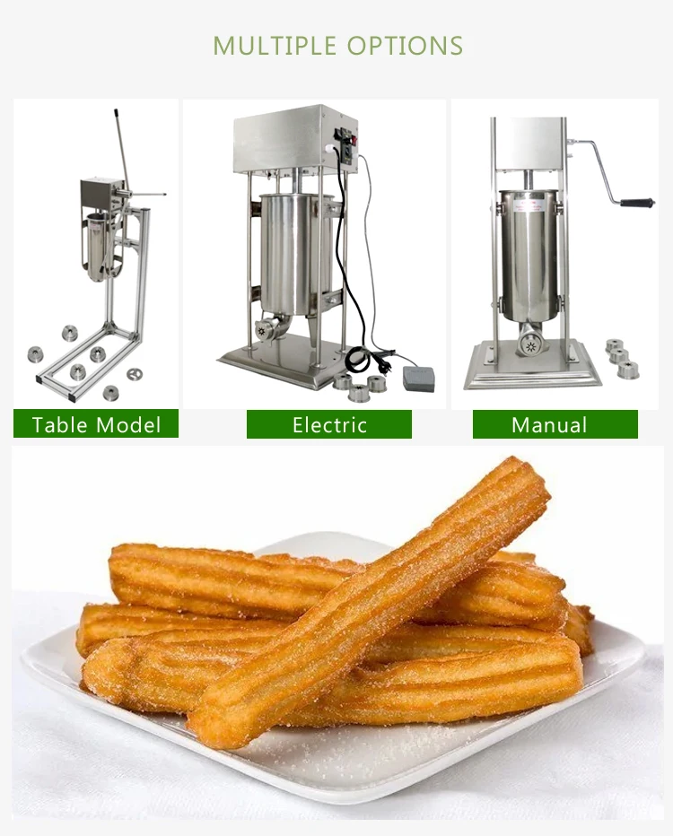 Low Price Churros Machine - 5L to 15L Semi-Automatic Spanish