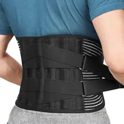 2021 New Breathable Back Support Belt Anti-skid Lumbar Back Braces for Lower Back Pain Relief