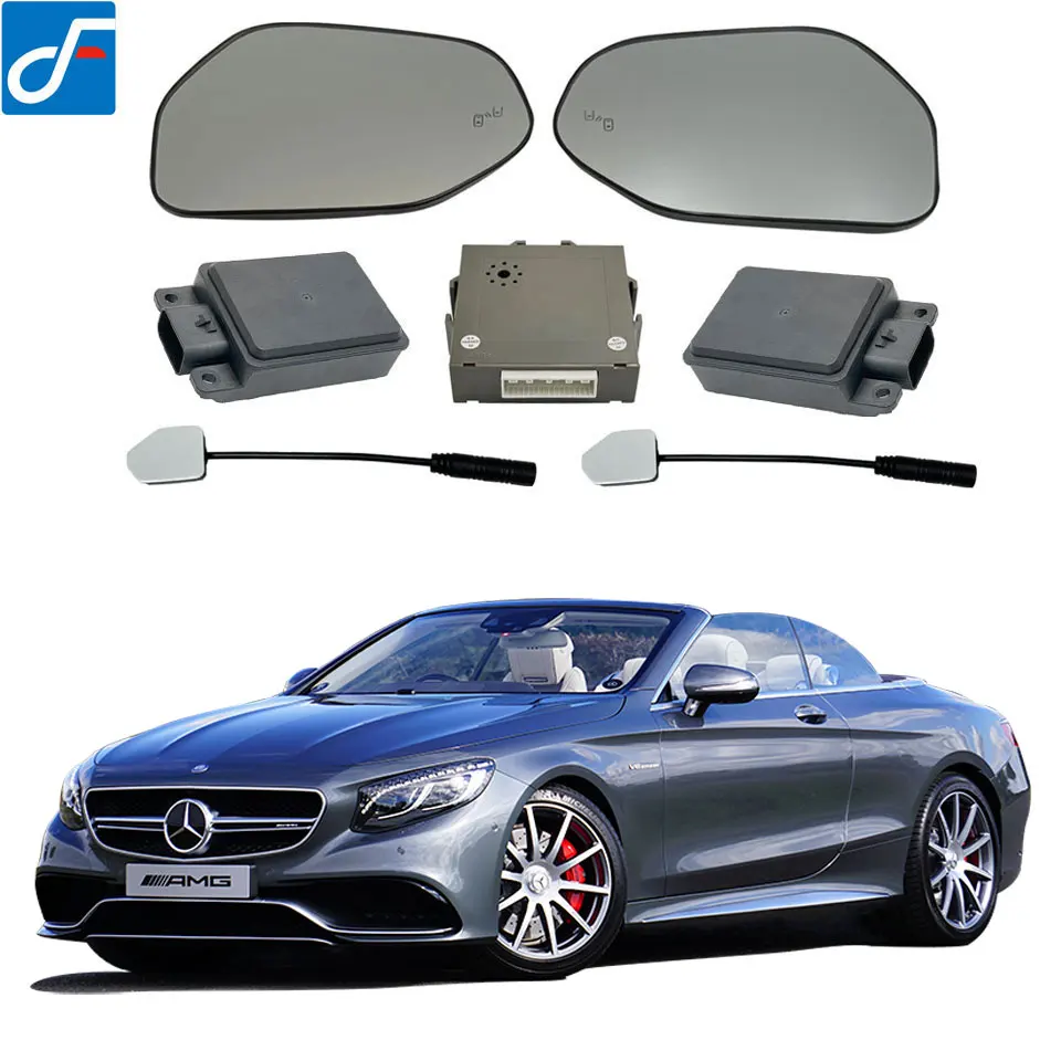 24GHZ BSD BSA Blind Spot Detection Monitoring System for Mercedes Benz W126 W140 W217 W220 W221 W222 Car Accessories
