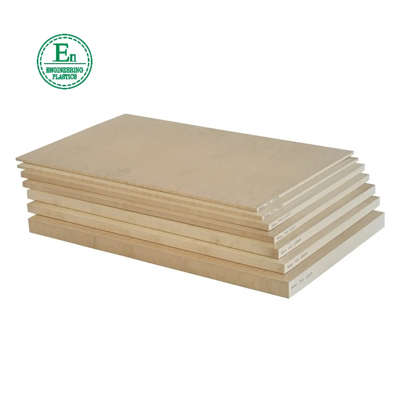 Cnc Machining Techtron Pps Sheet for Electronic Field OEM Natural Color Polypropylene Sheets