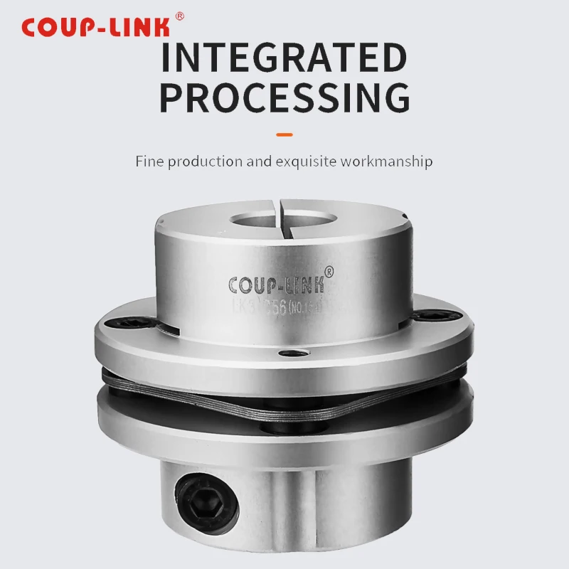 Leg Rigid Diaphragm Coupling Servo Motor Screw Spring Elastic Coupling