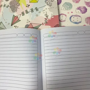 Custom Cover Manufacture Factory Wholesales Staple Binding A4 A5 Exercise Book 16.5*22cm Offset Paper