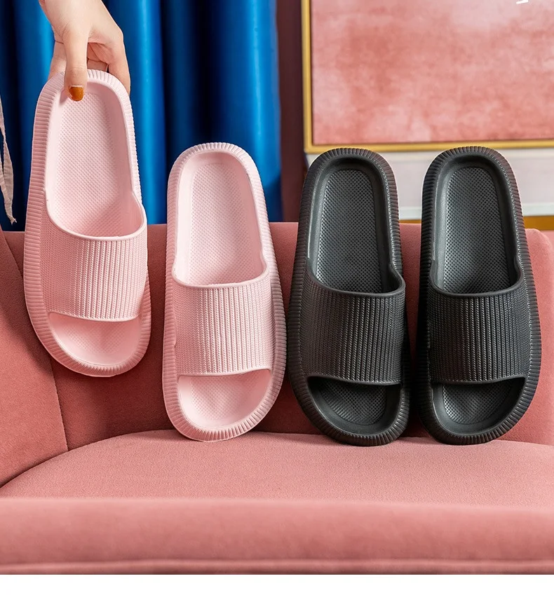 Women Thick Platform Cloud Slippers Summer Beach Eva Soft Sole Slide