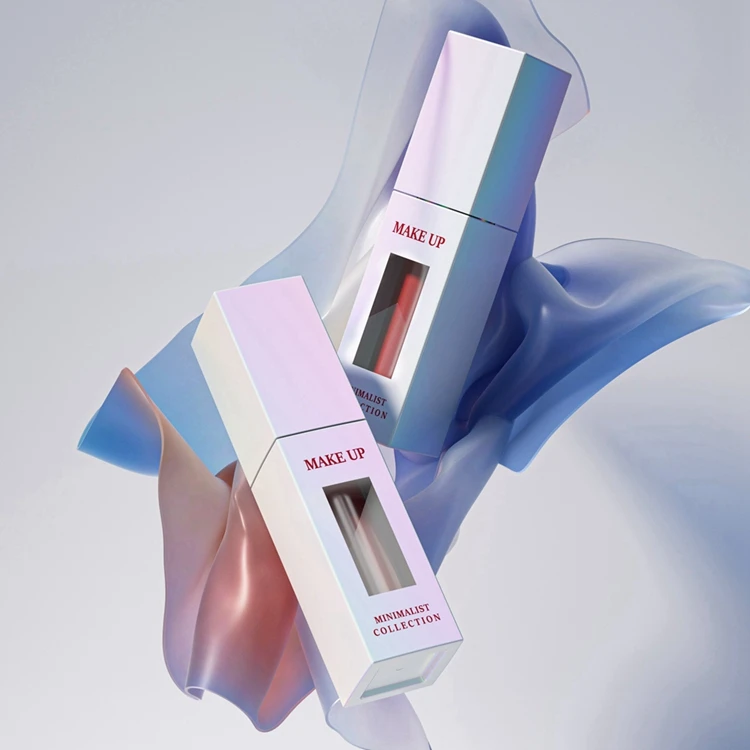 LG2010 Eco-friendly Custom logo Cosmetic square Plastic Lip Gloss Tubes,fancy Empty Lips Gloss Tube,big Wand Lip Gloss Tube