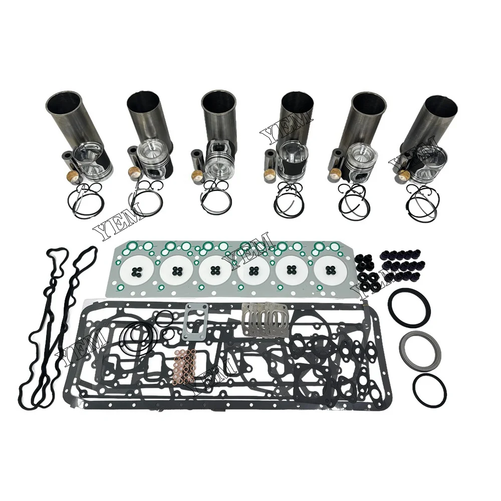 Overhaul Kit With Gasket Set Fit for Doosan Develon DL06 Engine