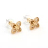 Flower-shaped earrings (with s