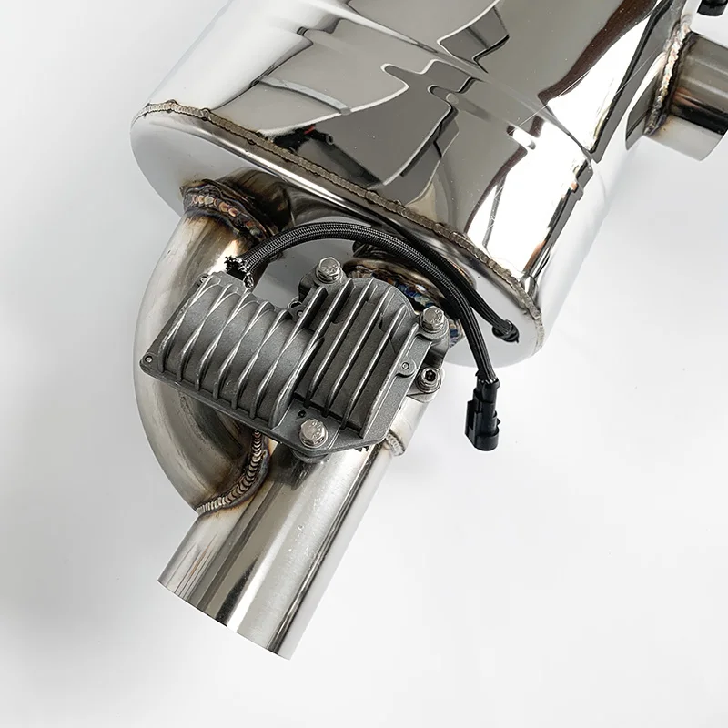 Professional Car Exhaust Muffler Sounds Valve Control By Remote