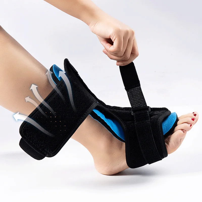 TJ-FM018 Foot Drop Support Adjustable Foot Dorsal Night Splint Support for Plantar Fasciitis Pain Ankle Brace