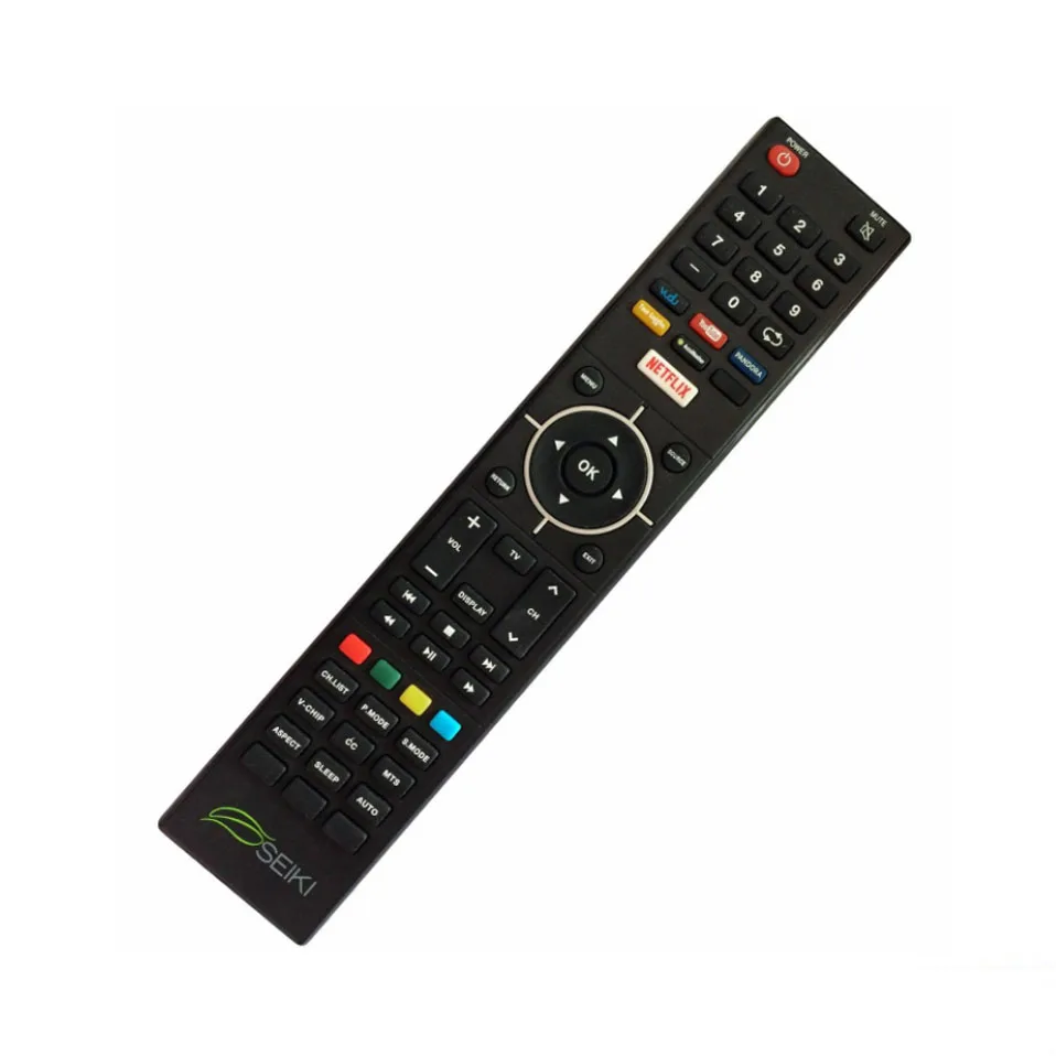 New Remote Control Fit for SEIKI 4K Smart Internet APP TV SE32HY19T SE40FYT SE50FYT SE32HY27-D SE32HY19T with VUDU Netflix Keys