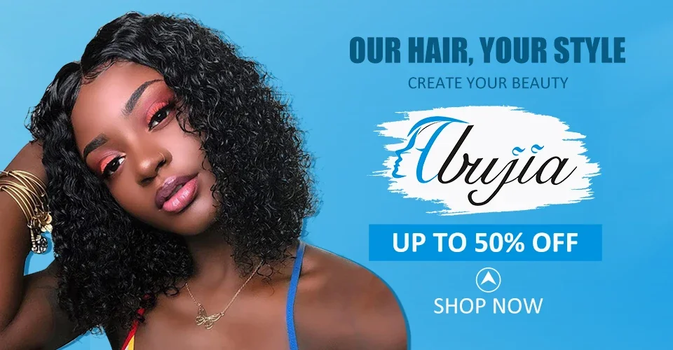 Brown Ocean Curly Lace Frontal Human Hair Wig for Women Brazilian_voghion.com