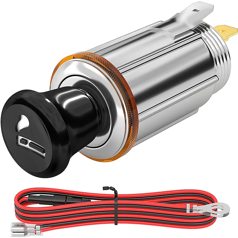 cigarette lighter socket voltage Alibaba.com: YUJIE Car Cigarette Lighter Socket Plug, 12V-24V Voltage,  Metal and Plastic Material : Suitable for JEEP and BMW with 12 Months  Warranty