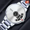7 Silver Case White Dial