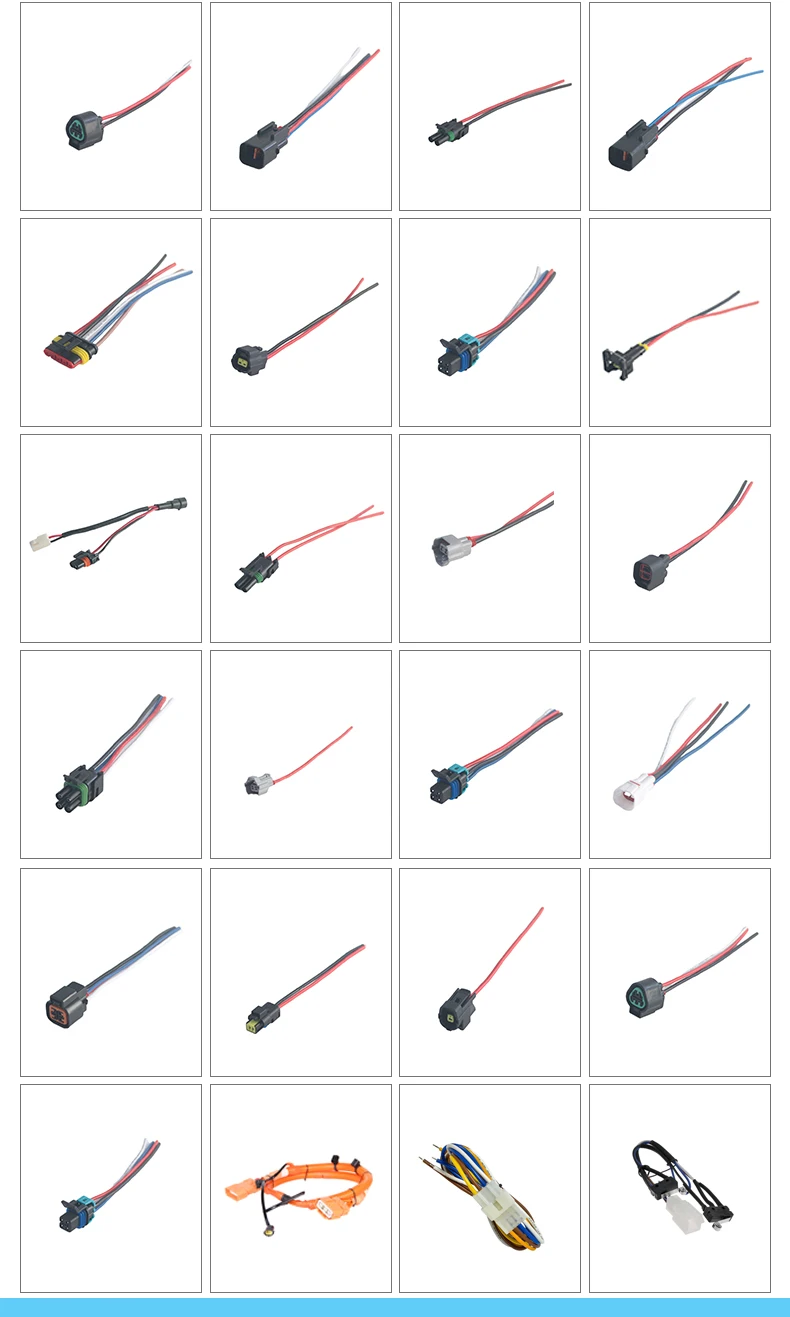 CHENF Auto Electrical Connectors 2/3/4/5/6/7/8/9/10 Pin Waterproof Terminals Automotive Wire Harness and Power Connectors