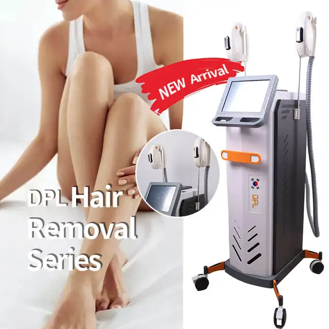Professional Hair Removal DPL OPT Hair Removal E-Light IPL Photorejuvenation Machine For Whitening Remove Freckles