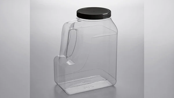 Unique Design 2L with Mouth Pet Jar for Salt Packaging