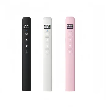 2.4G Wireless PPT Presenter with Long Battery Life USB Rechargeable LCD Display Multi OS Support OEM Available Laser Pointers