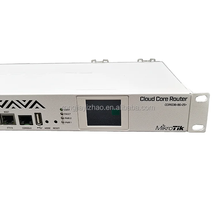 MikroTik CCR1036-8G-2S+ Router SFP (1.25G) SFP+ (10G) eight Gigabit ...