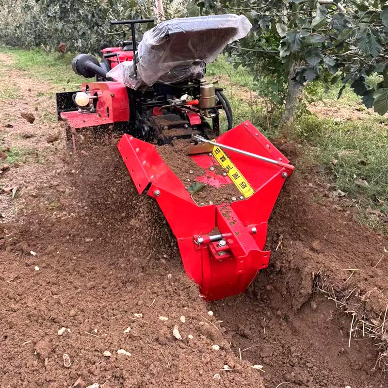 Multifunction Agricultural Dryland 25hp 35hp Mini Crawler Tractor for Farmland Ditching Plowing Fertilizing Cultivators