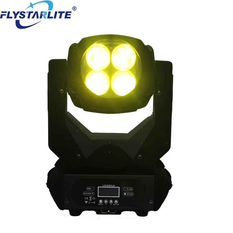 Beam 4 Moving Head - Super Beam LED Light with RGY Color Wheel