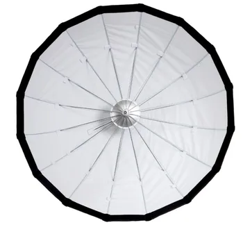 Triopo KLW- 85 CM Easy Lock Collapsible Silver Beauty Dish Diffuser Speedbox Quick Folding Softbox With Bowens Moun detail image