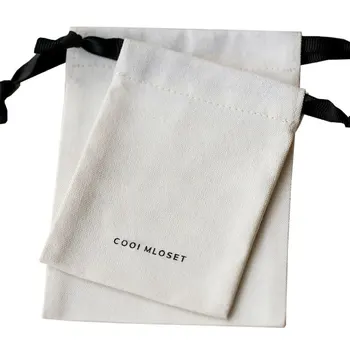 custom logo cotton canvas fabric muslin drawstring bag with printed canvas drawstring bag