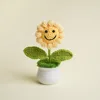 Bonsaï smiley jaune clair