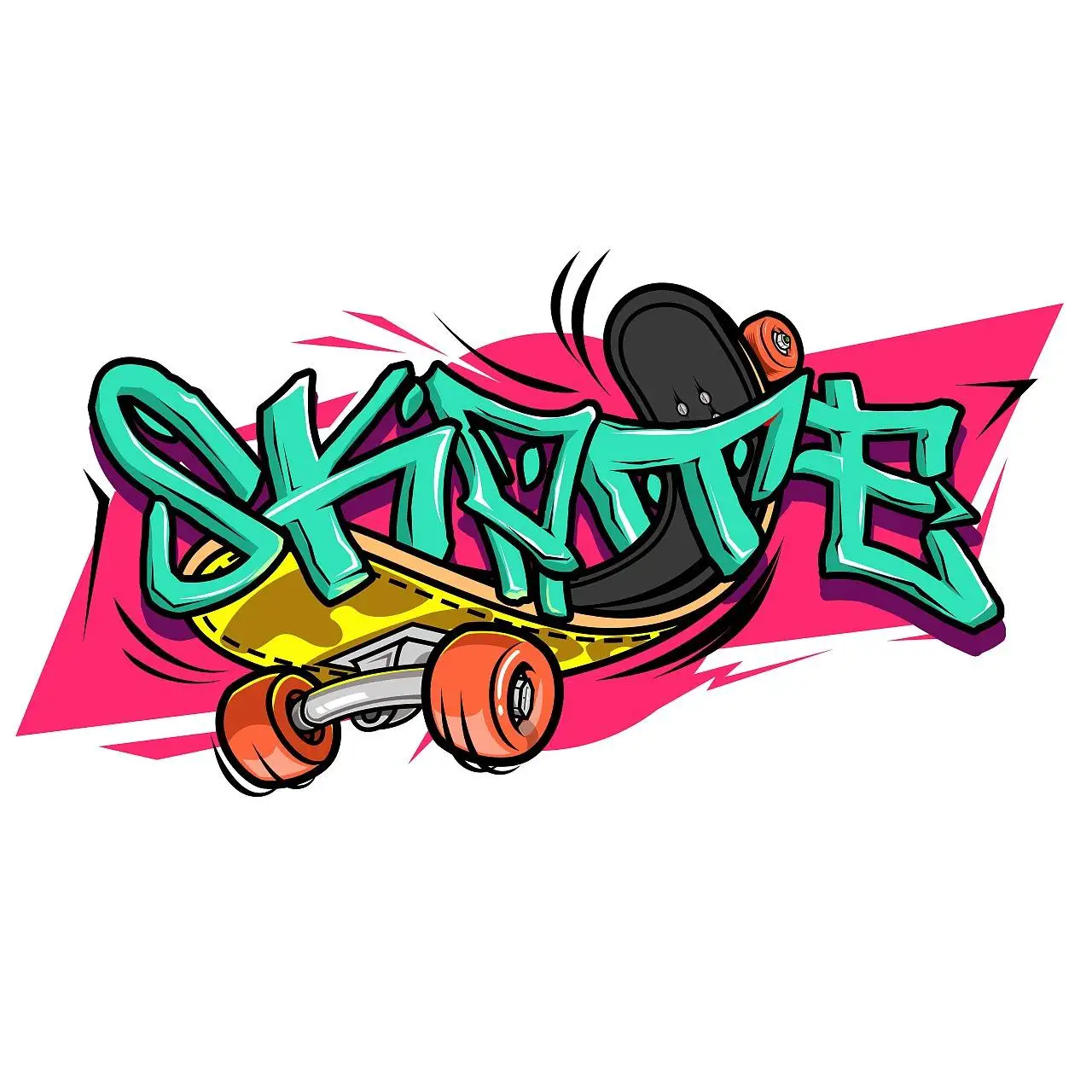 Skateboard Transfer Skate Board Heat Transfer Film Customized Printing