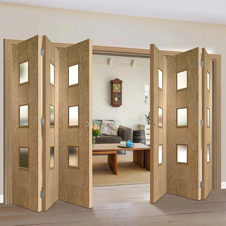 Shop Our Soundproof Bi-Fold Wooden Doors - Modern & Durable