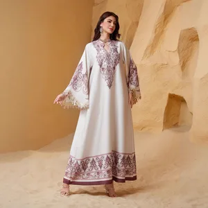 Clothing Manufacturer New Women's Clothing Muslim Robe Middle East Lady Elegant Dress Light Luxury Evening Dress Clothing