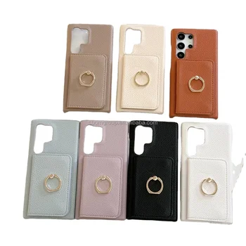 New Purse Wallet Leather Phone Cover for Samsung Galaxy S24 S23 S22 Ultra Plus Card Holder Phone Case for Samsung A54 A14