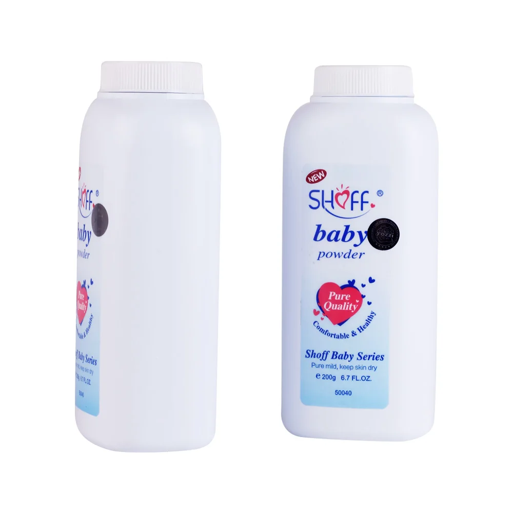 Shoff детский ежедневный уход за ребенком после купания органический травяной порошок для ребенка 200 г