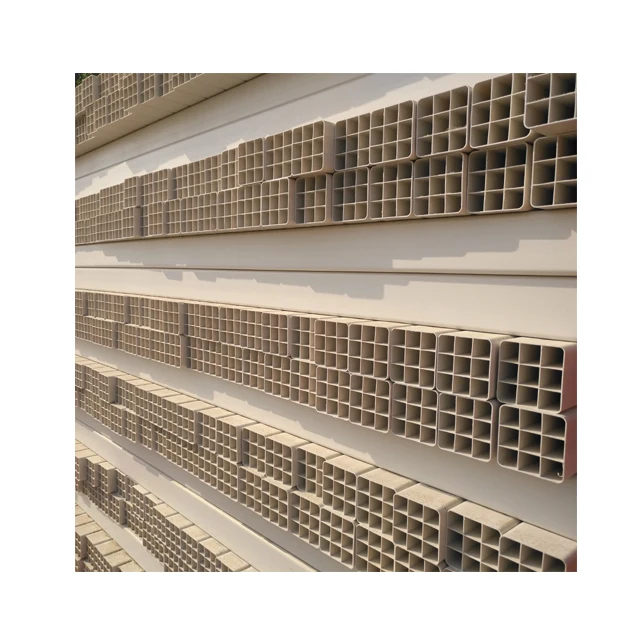 Large Diameter Sizes 200mm Plastic Rectangular Square Pvc Drainage Pipe