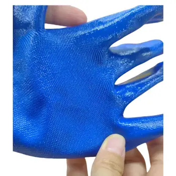 Nitrile Work Gloves Industrial Use OEM Manufacturer Bulk