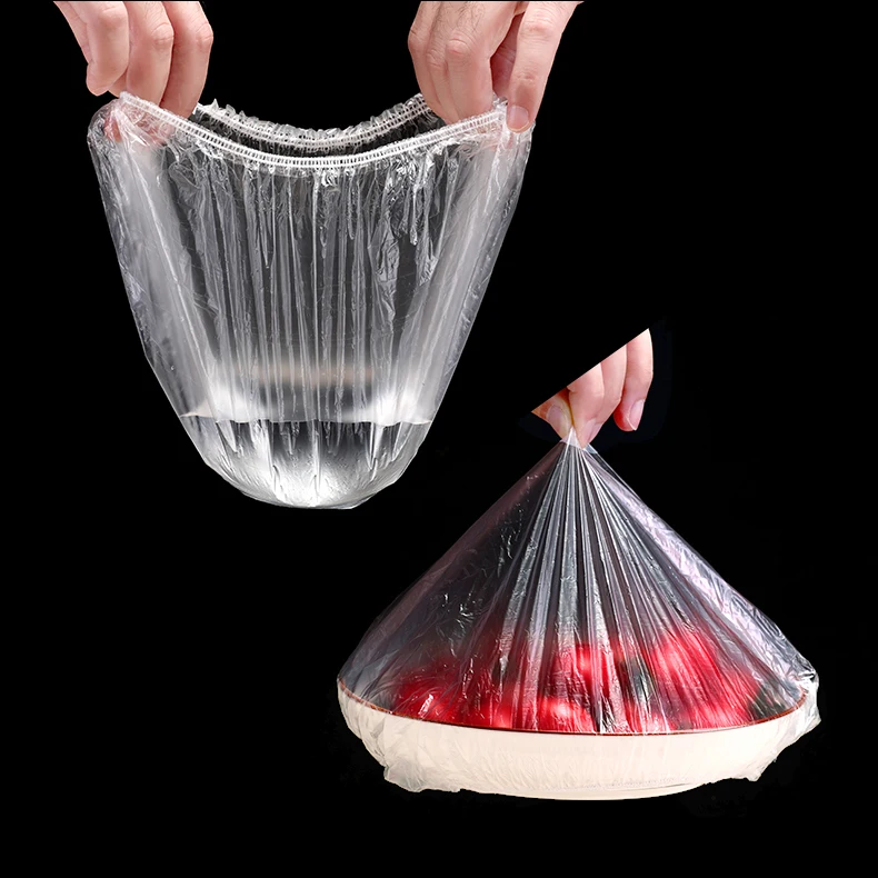 Custom Collapsible Disposable Clear Plate Bowl Cover Transparent Pe