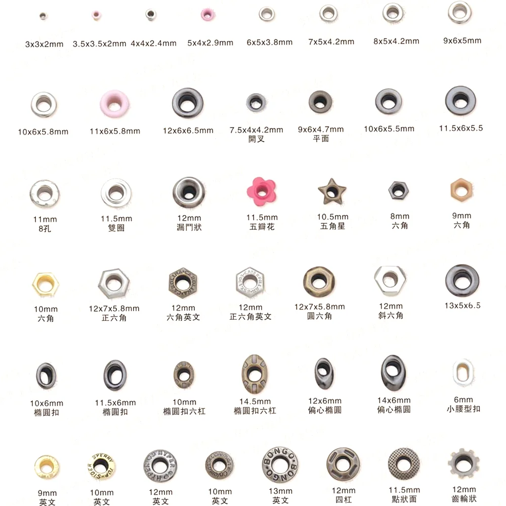 Плоскогубцы с отверстиями для проушины плоскогубцы ручного пресса 200 кусками люверсов обуви сумки одежды принадлежности рукоделия