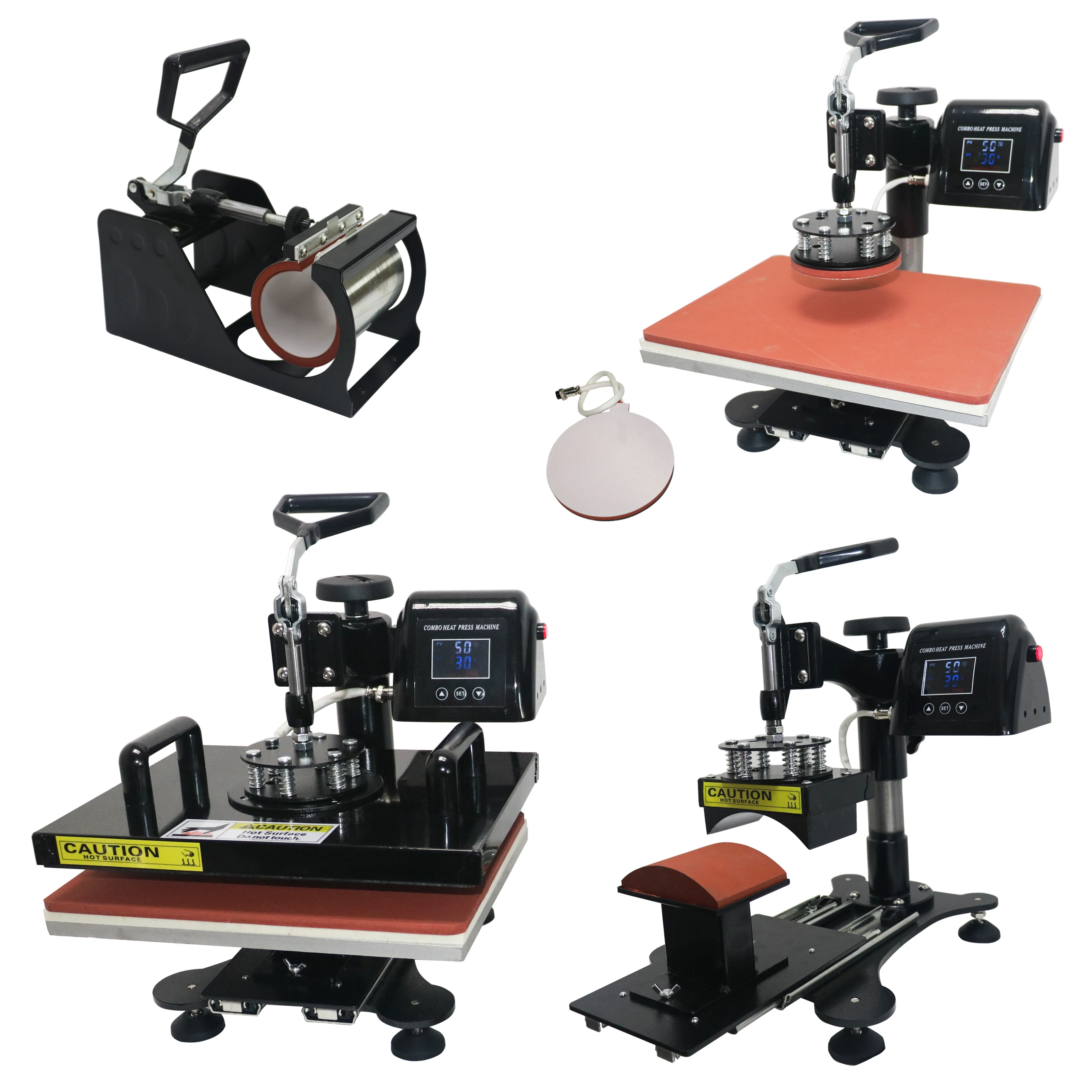 Distributor Price 8 in 1 Heat Press Machines Mug Sublimation Machine t Shirt Printing Machine