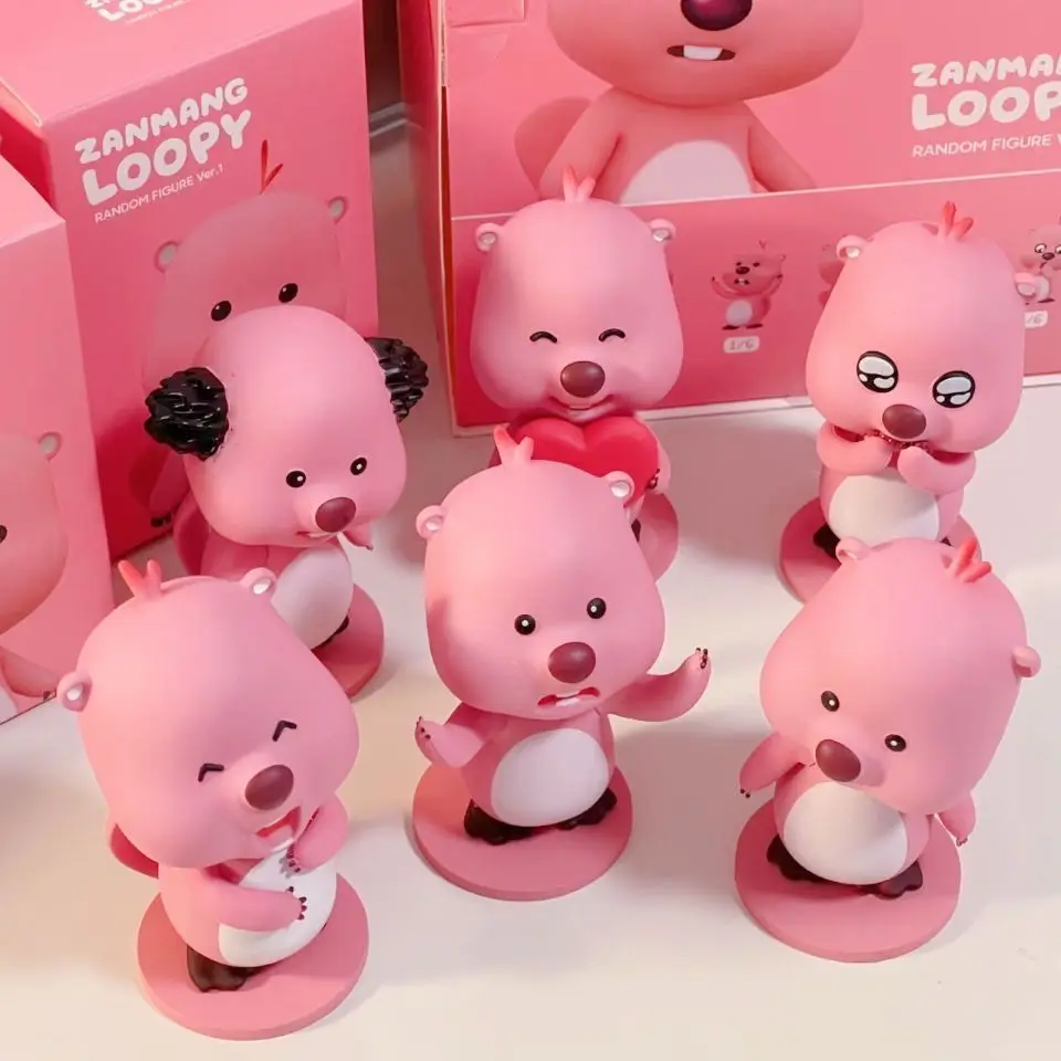 2024 Loopy Handoffice Blind Box Children's Little Beaver Ruby Blind Box 