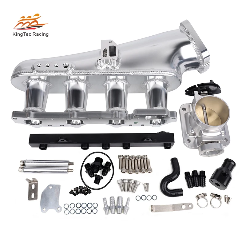 Air Cold Intake For Nissan Silvia 200SX S14 240SX SR20 SR20DET Billet Aluminum Intake Manifold