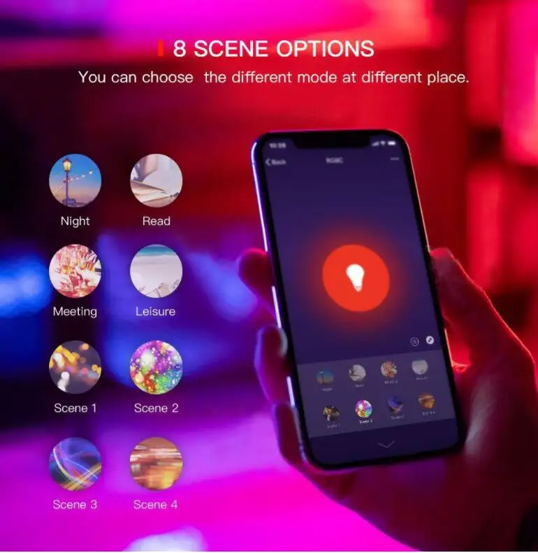 Электронный компонент Fokison, светодиодная лампа с 100% безопасностью