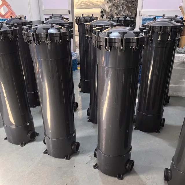 UPVC Cartridge Filter 40"  9 Element for Water Treatment Filtration RO System for Home Construction Retail Hotels  220V