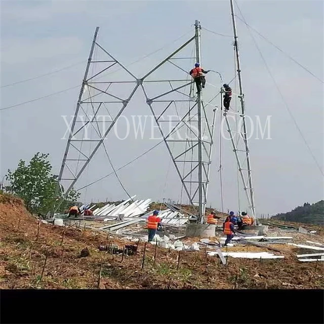 Высококачественная стальная башня электропередачи изготовленная в Китае профессиональный дизайн и