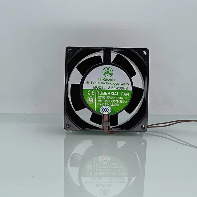 original 12V 48V 230VAC 16/14W EC AC 92X92X38MM 12CM 9238 All metal high temperature resistance 3.5E-230HB cooling fan