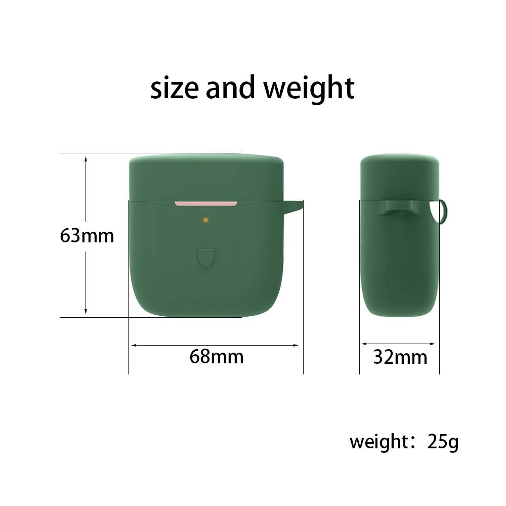 Suitable for SoundPEATS Truecapsule 2 Earbuds Wireless Earphone Accessories Silicone Earphone Protective case Cover Soundpeats